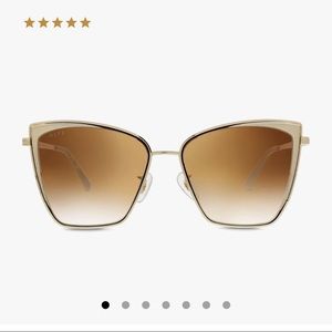 DIFF Gold Becky GD BG - 18 Sunglasses *SOLD OUT ONLINE*